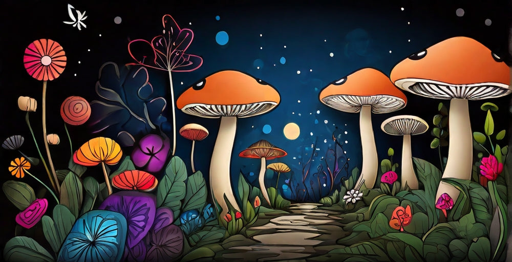 Magic Mushroom Art