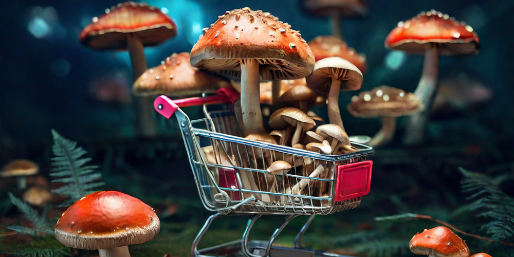 Magic Mushrooms Shopping Cart