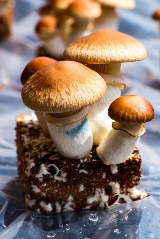 Pink Buffalo Mushroom Spore Syringe